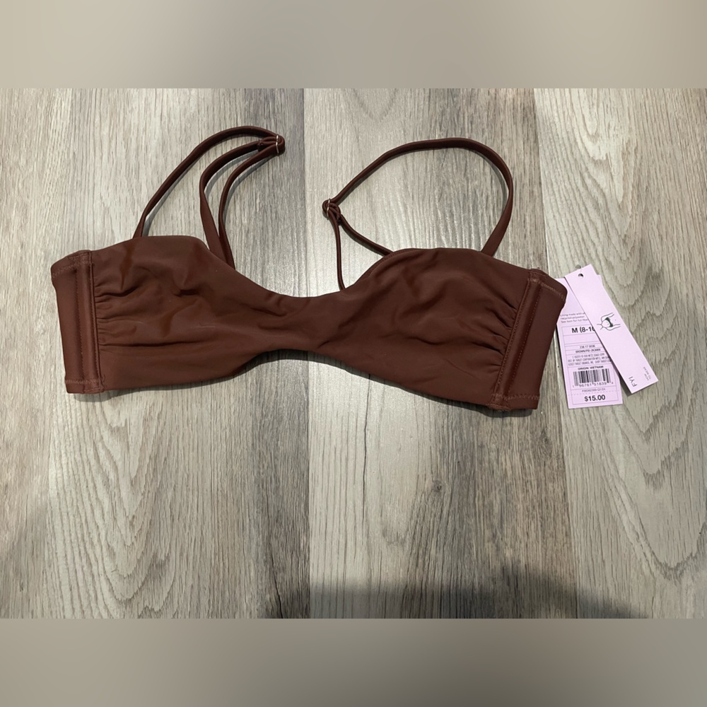 Brown Bikini Top - Picture 2 of 3